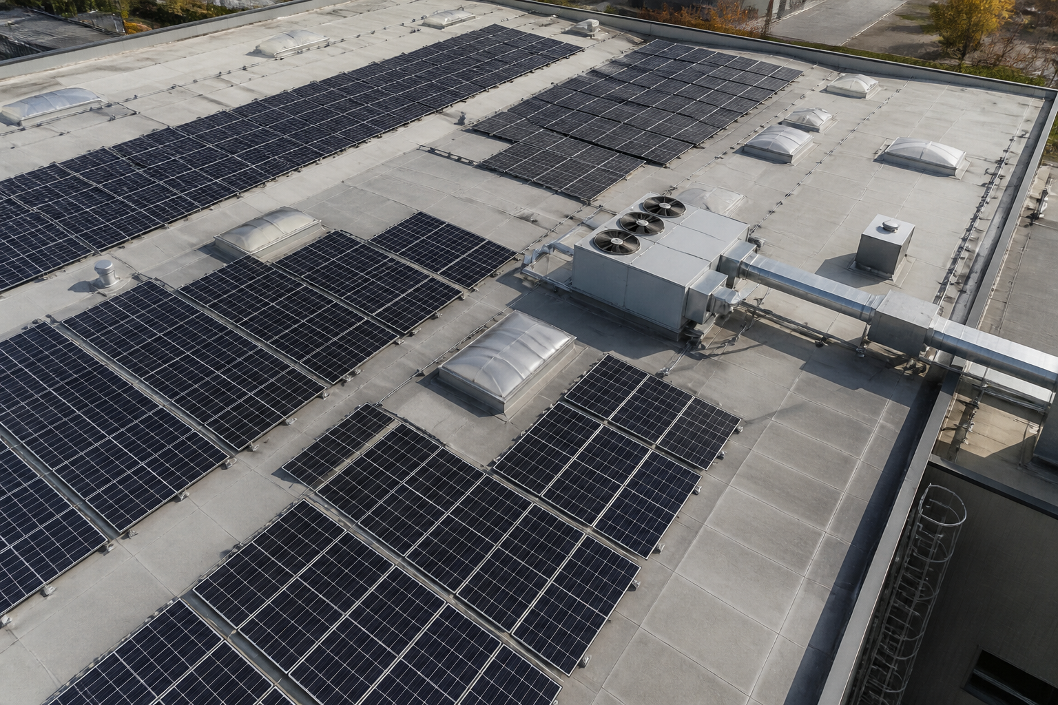 Rooftop equipment inspection
